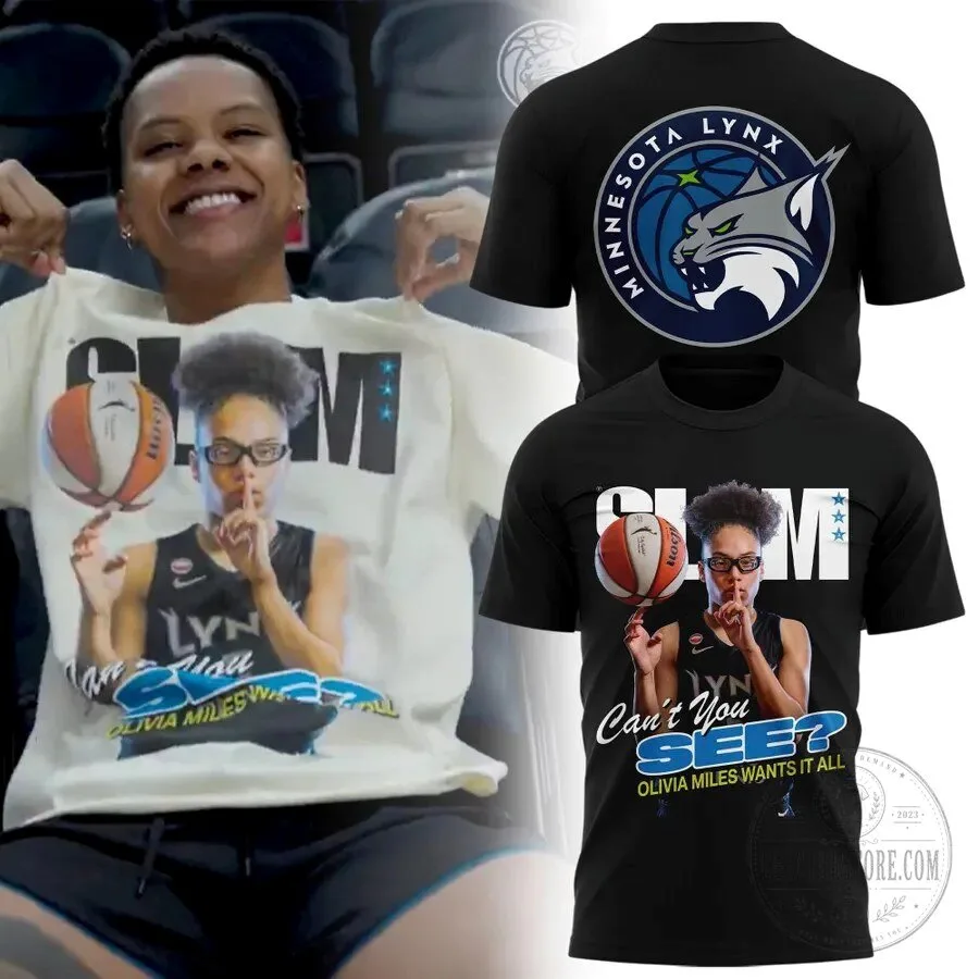 Olivia Miles Slam Limited Edition Basketball Fan T-Shirt