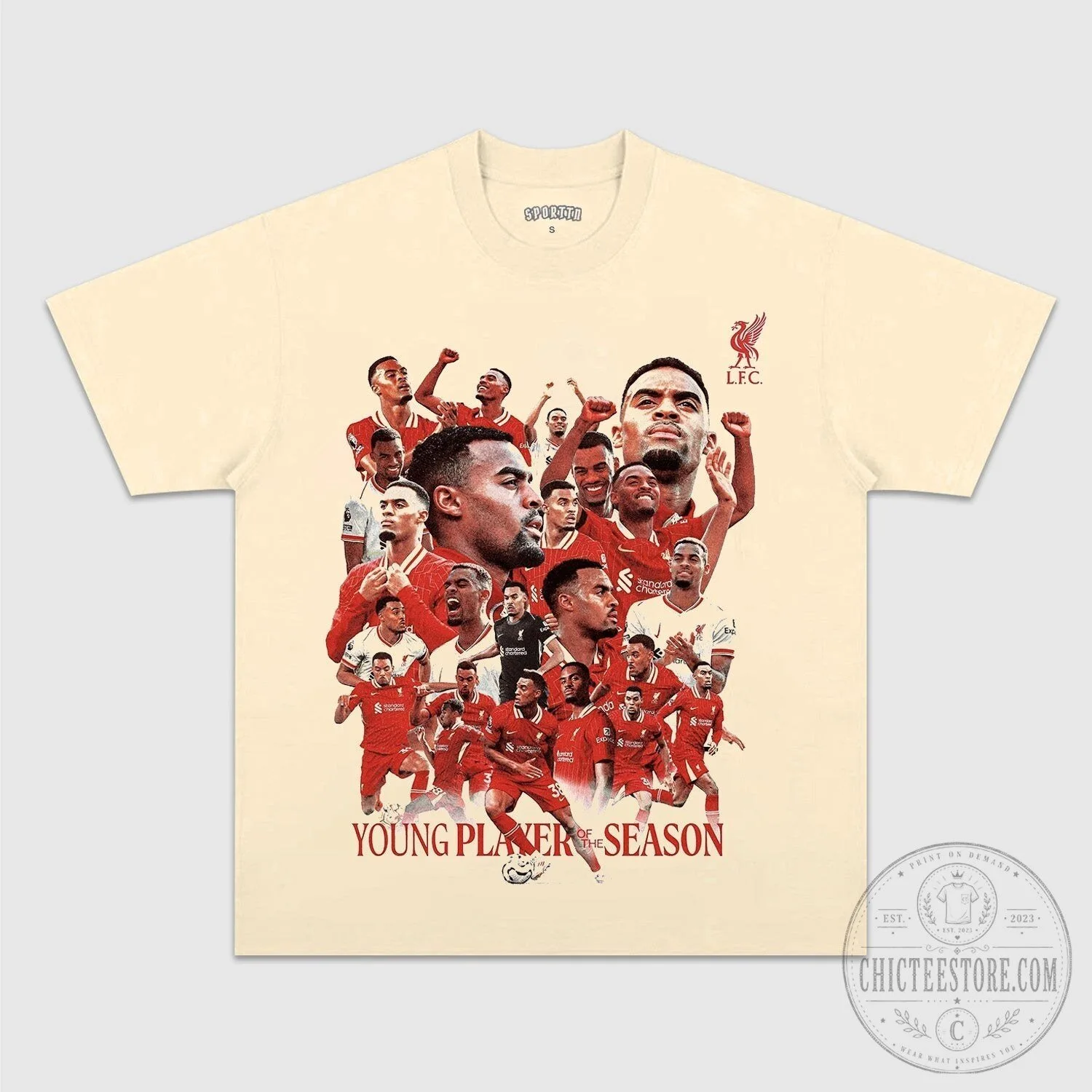 Liverpool Football Club Young Players Of The Season Graphic T-Shirt
