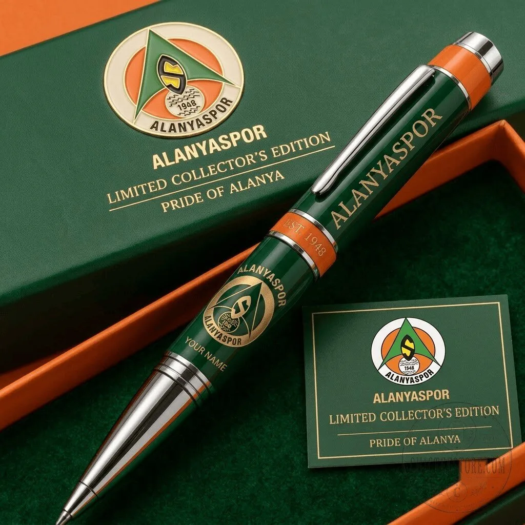 Alanyaspor Turkish Süper Lig Football Club Personalized Ballpoint Pen