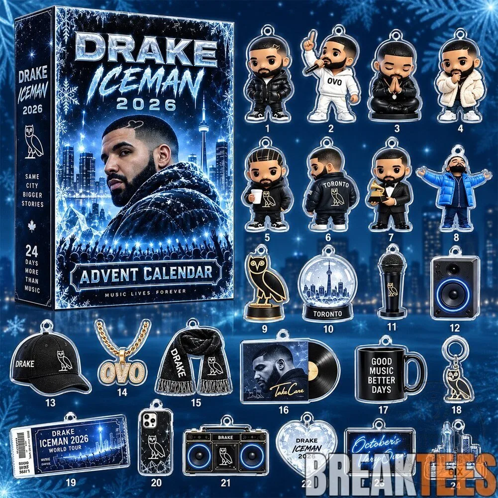 Drake Iceman 2026 Music Lives Forever Advent Calendar with 24 Days of Gifts