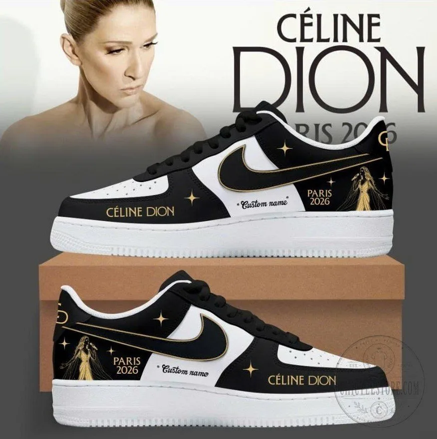 Celine Dion Paris 2026 Etoile Le Grand Retour Custom Name Shoes