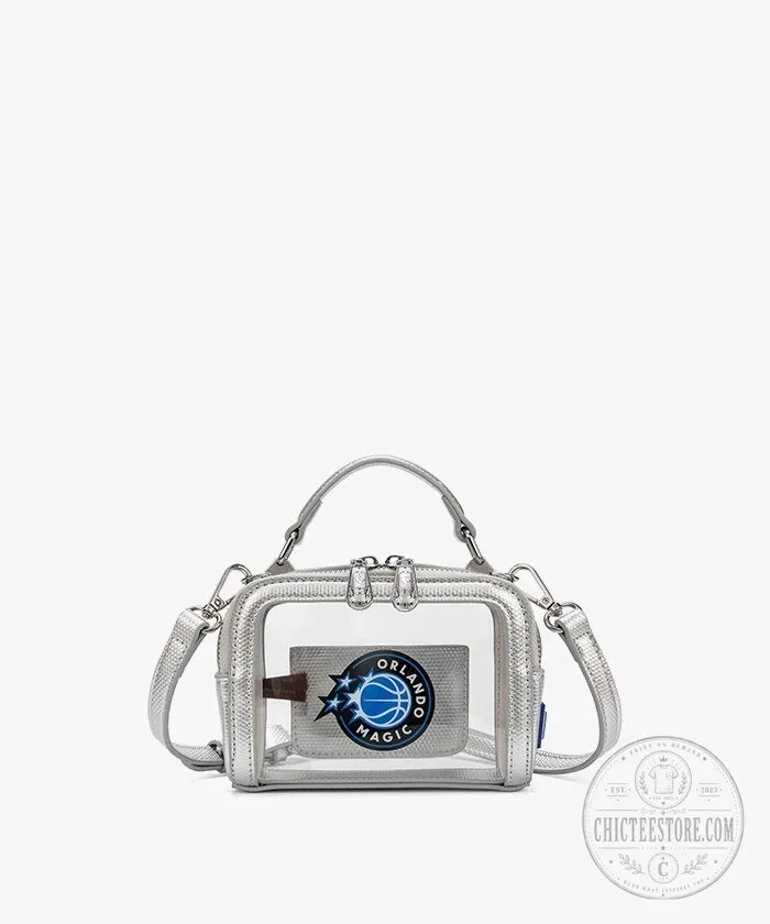 Orlando Magic NBA Team Logo Clear Crossbody Bag 9 Orlando Magic NBA Team Logo Clear Crossbody Bag