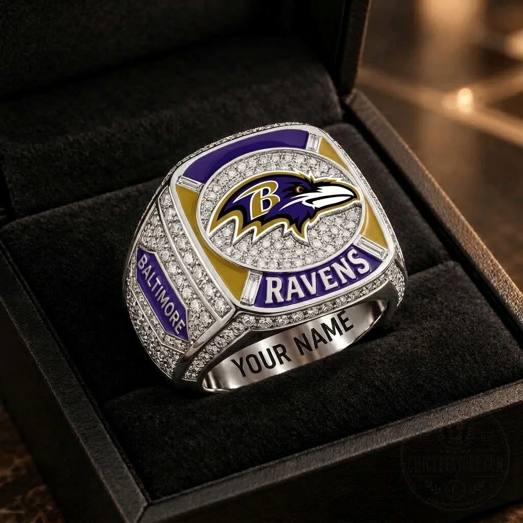 Baltimore Ravens Super Bowl Championship Commemorative Ring