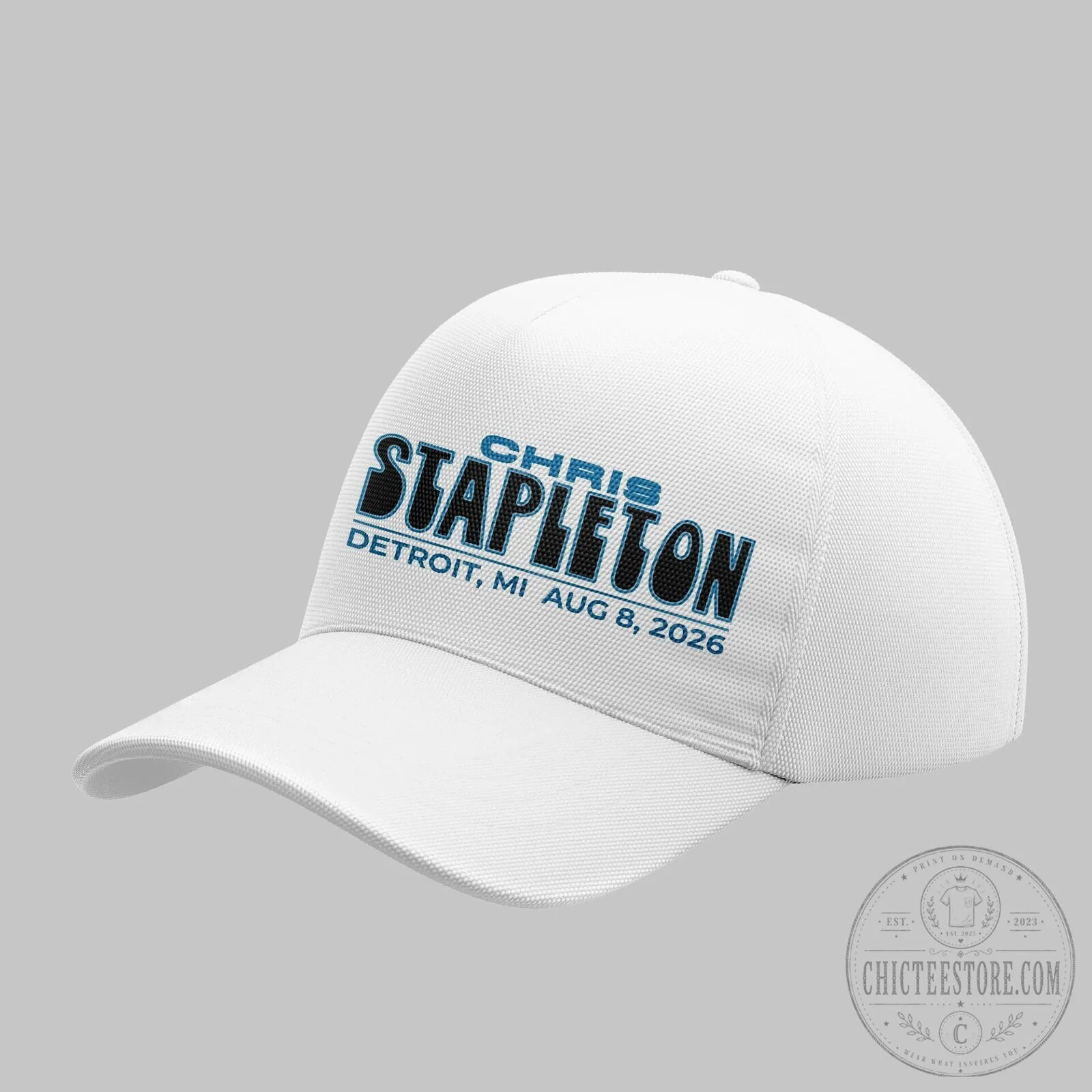 2026 Detroit Concert Hat for Chris Stapleton's All American Road Show