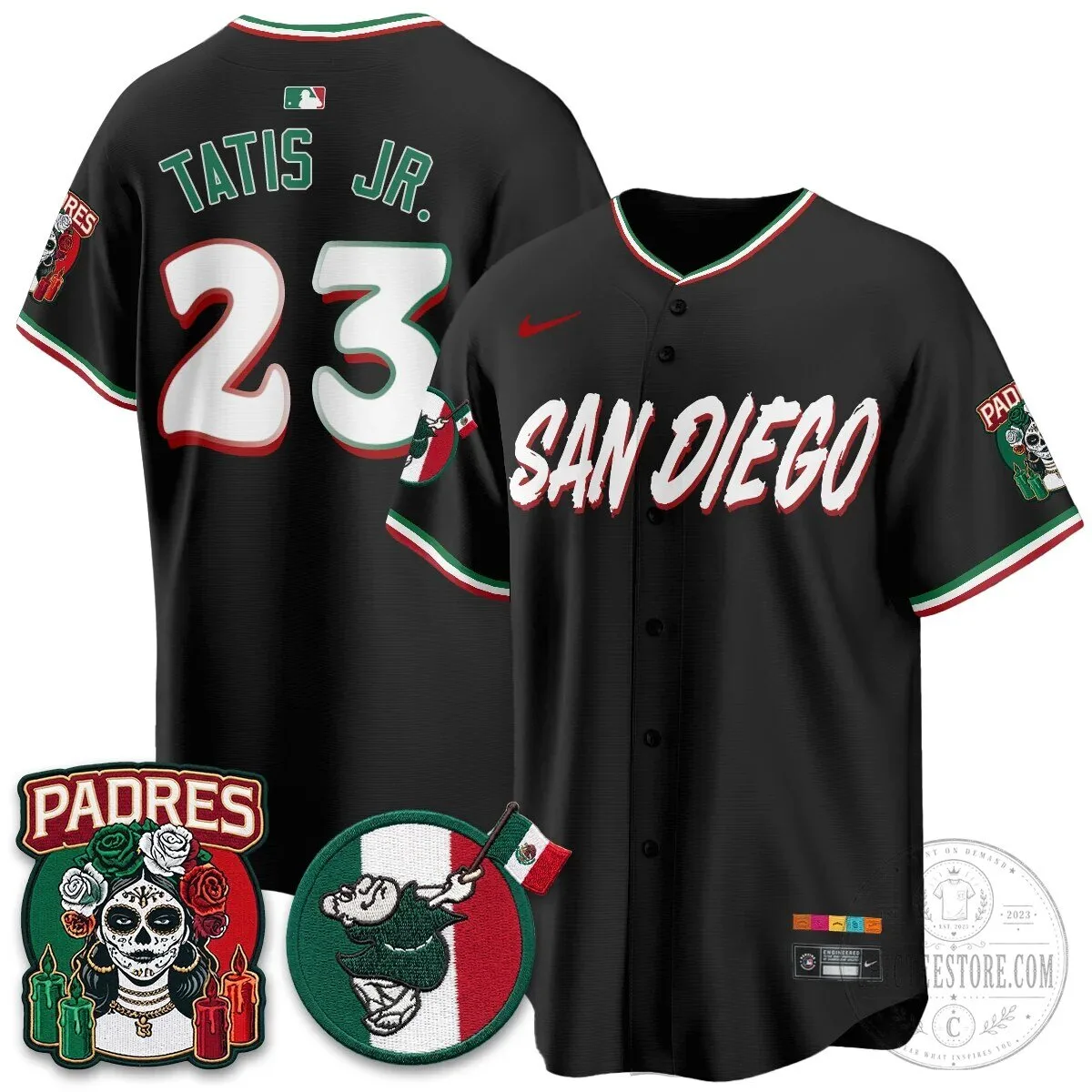 San Diego Padres Fernando Tatis Junior City Connect Mexico Style Baseball Jersey