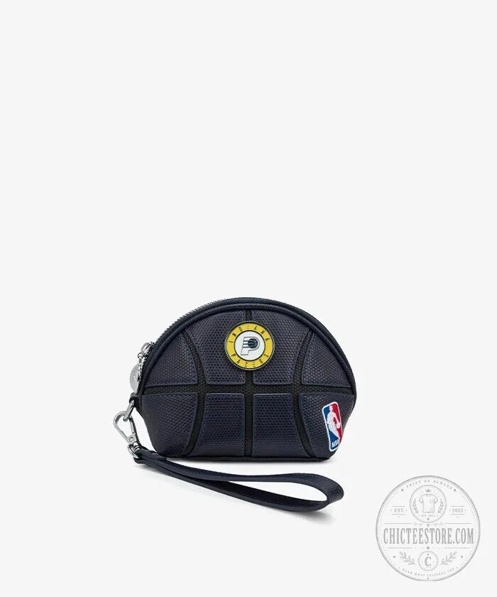 Indiana Pacers Basketball Team Logo Wristlet Wallet