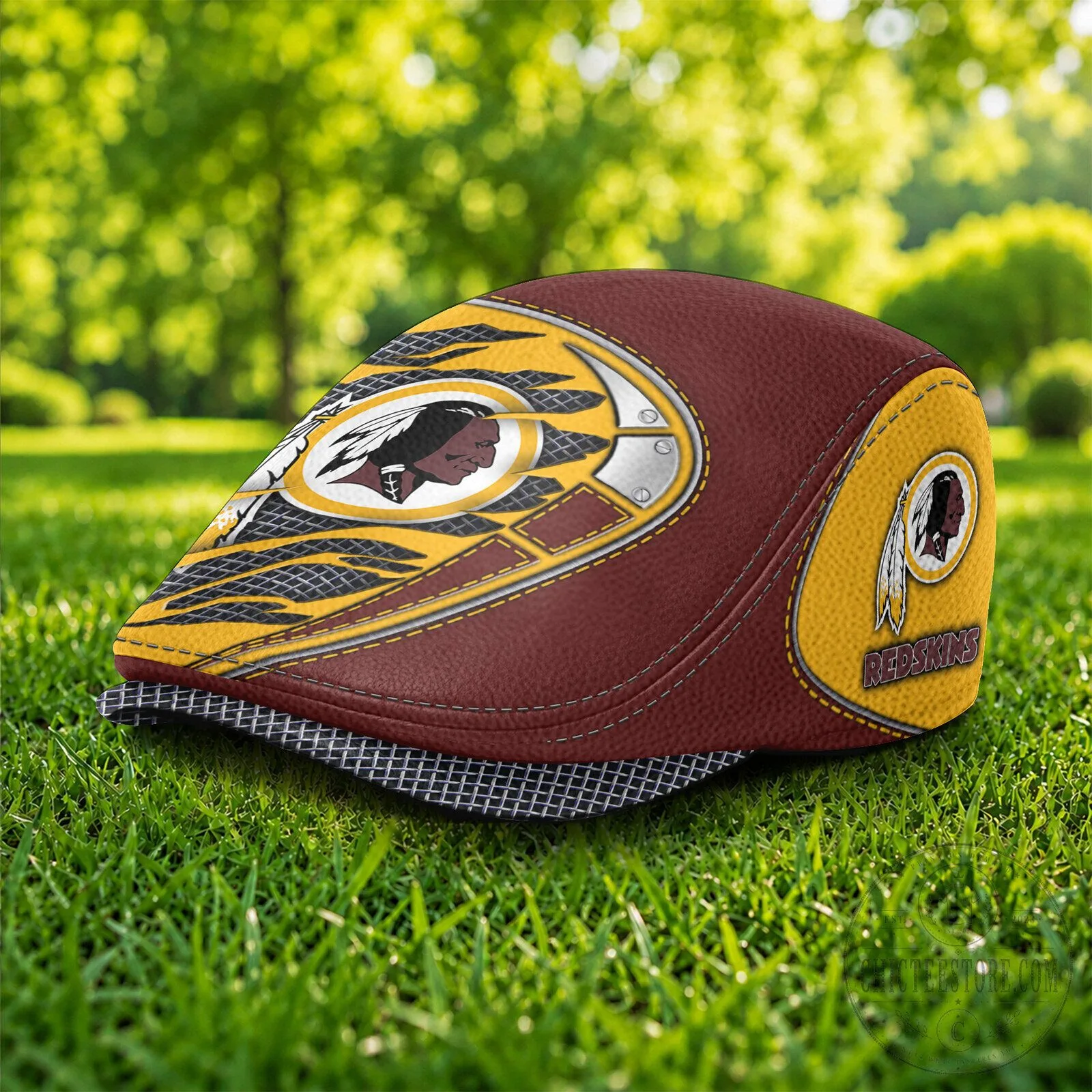 Washington Redskins NFL Football Team Golf Flat Cap