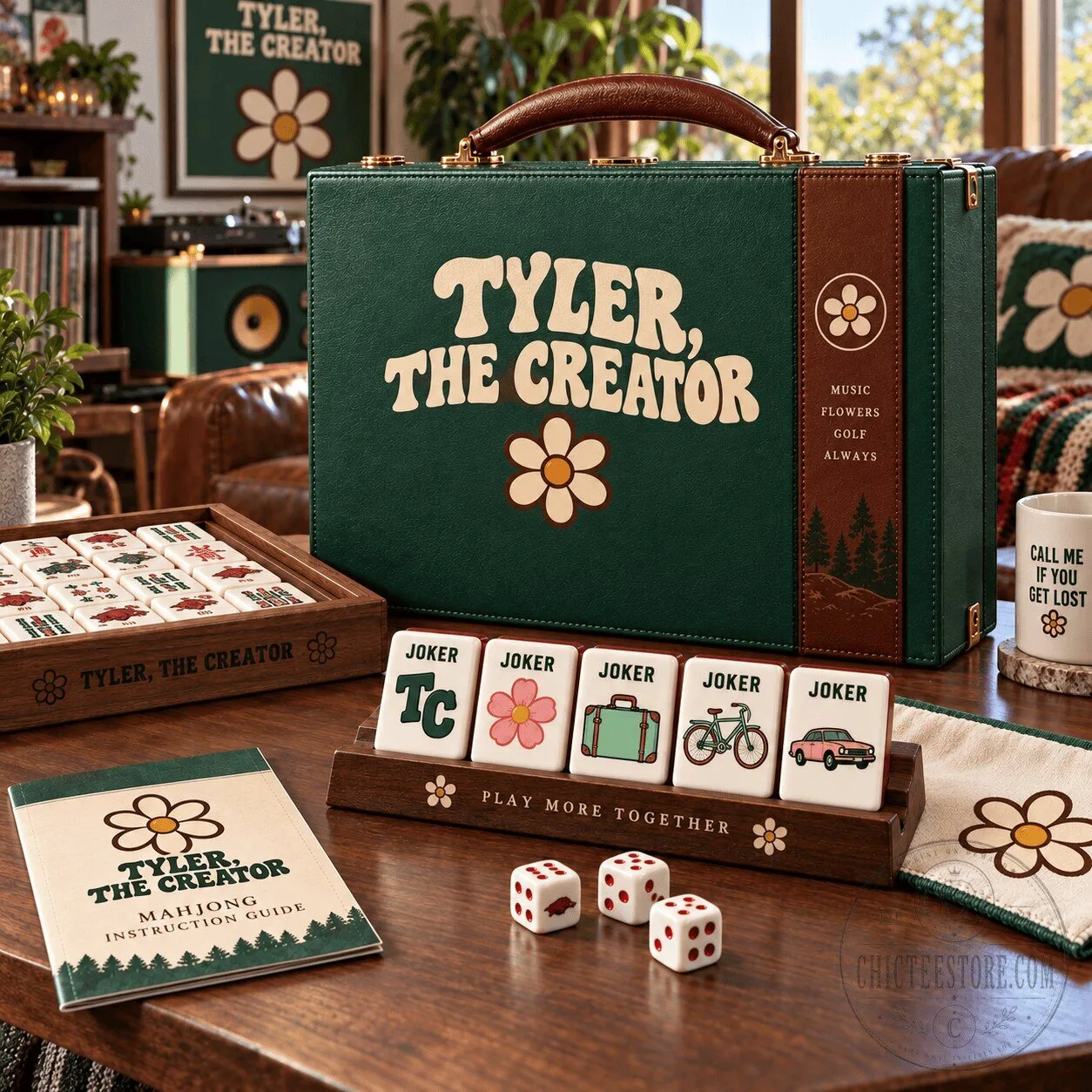 Tyler The Creator Golf Wang Mahjong Game Set