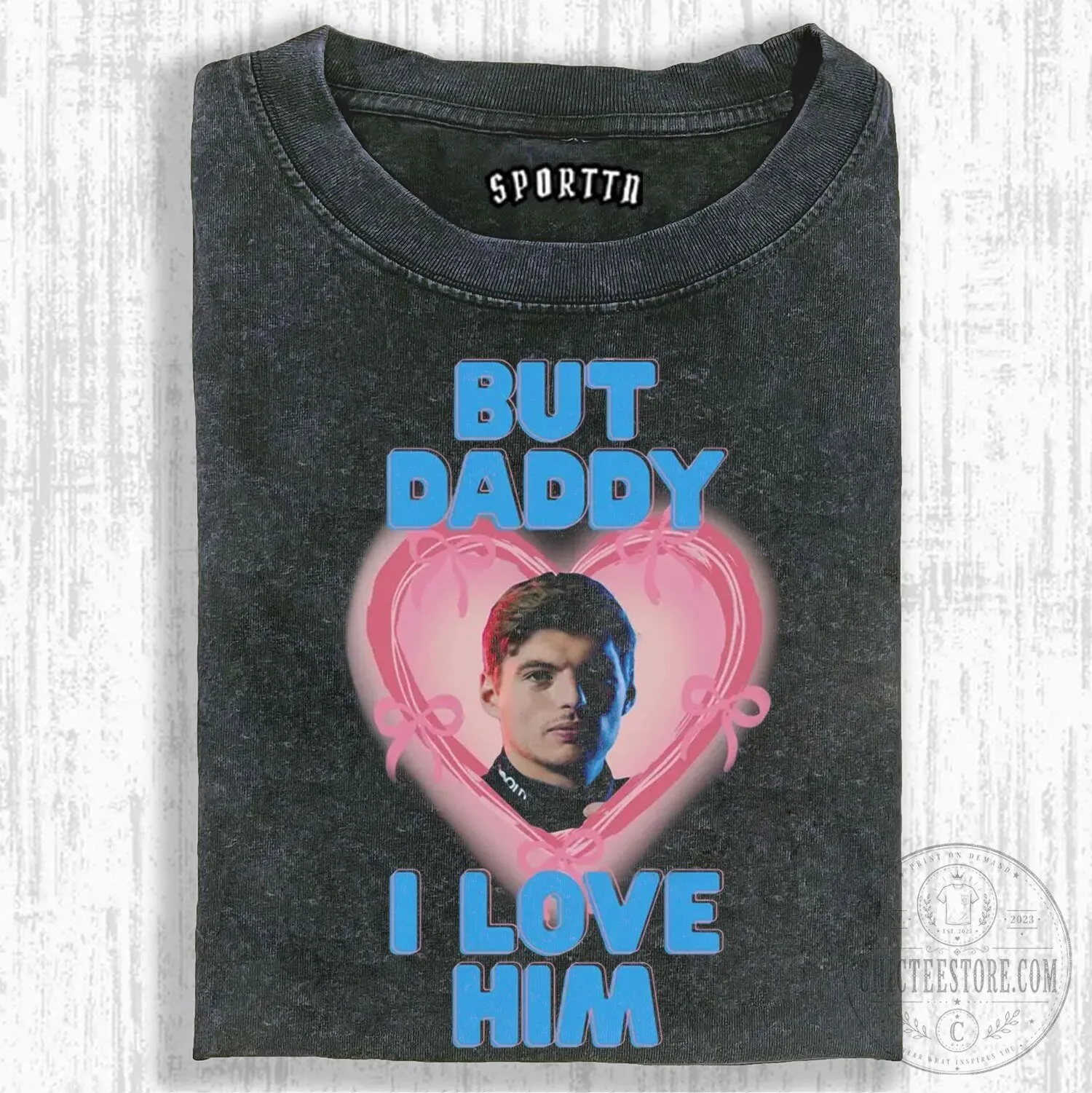 F1 Racing Fan T-Shirt - Daddy, I Love Max Verstappen 2 F1 Racing Fan T-Shirt - Daddy, I Love Max Verstappen