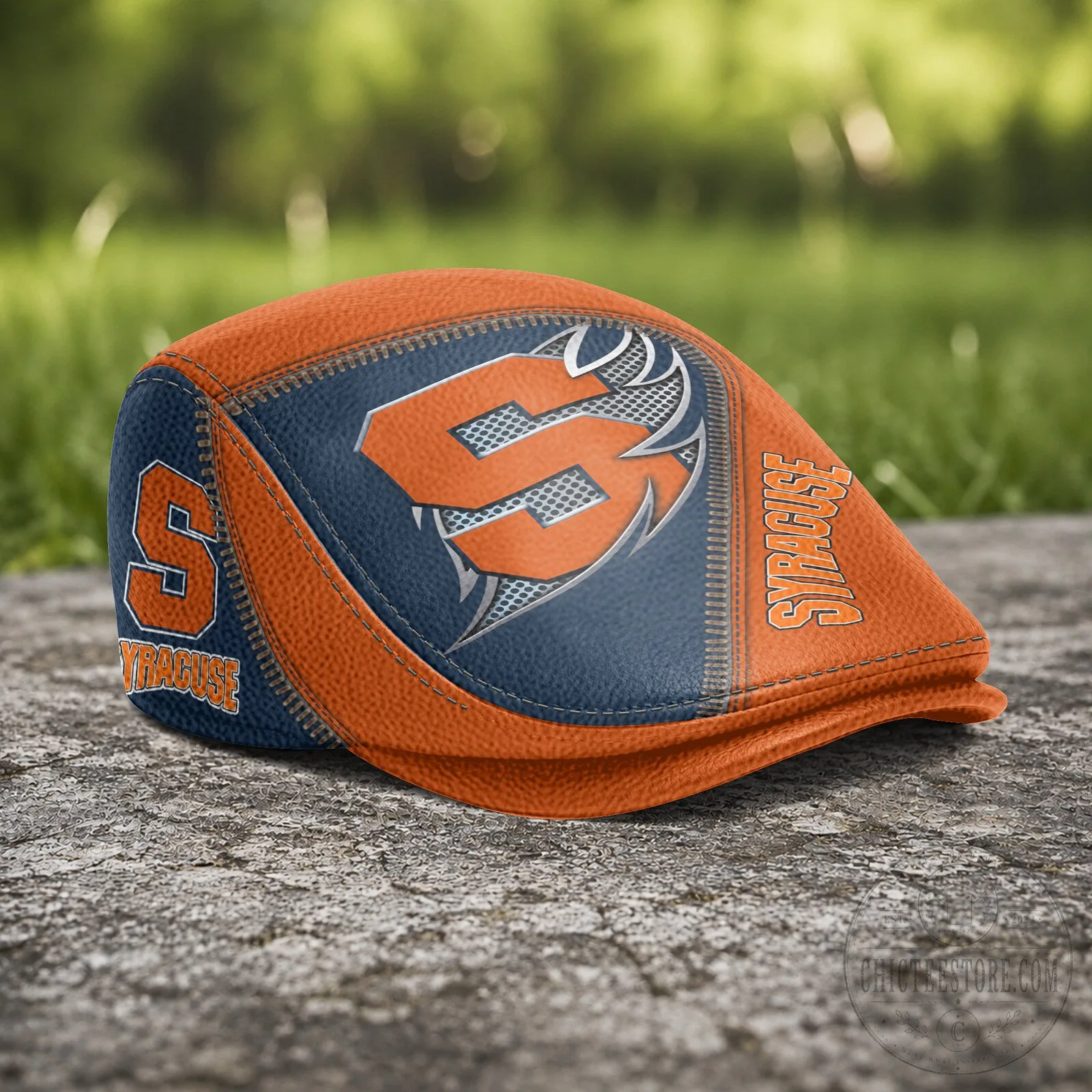 Syracuse Orange NCAA Team Logo Golf Flat Cap Hat
