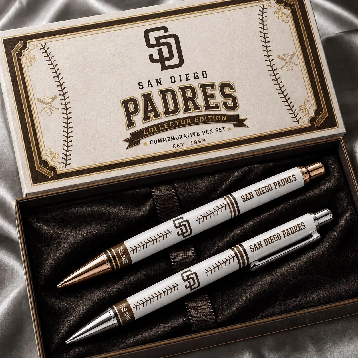San Diego Padres MLB Baseball Team Logo Collector Edition Pen Set