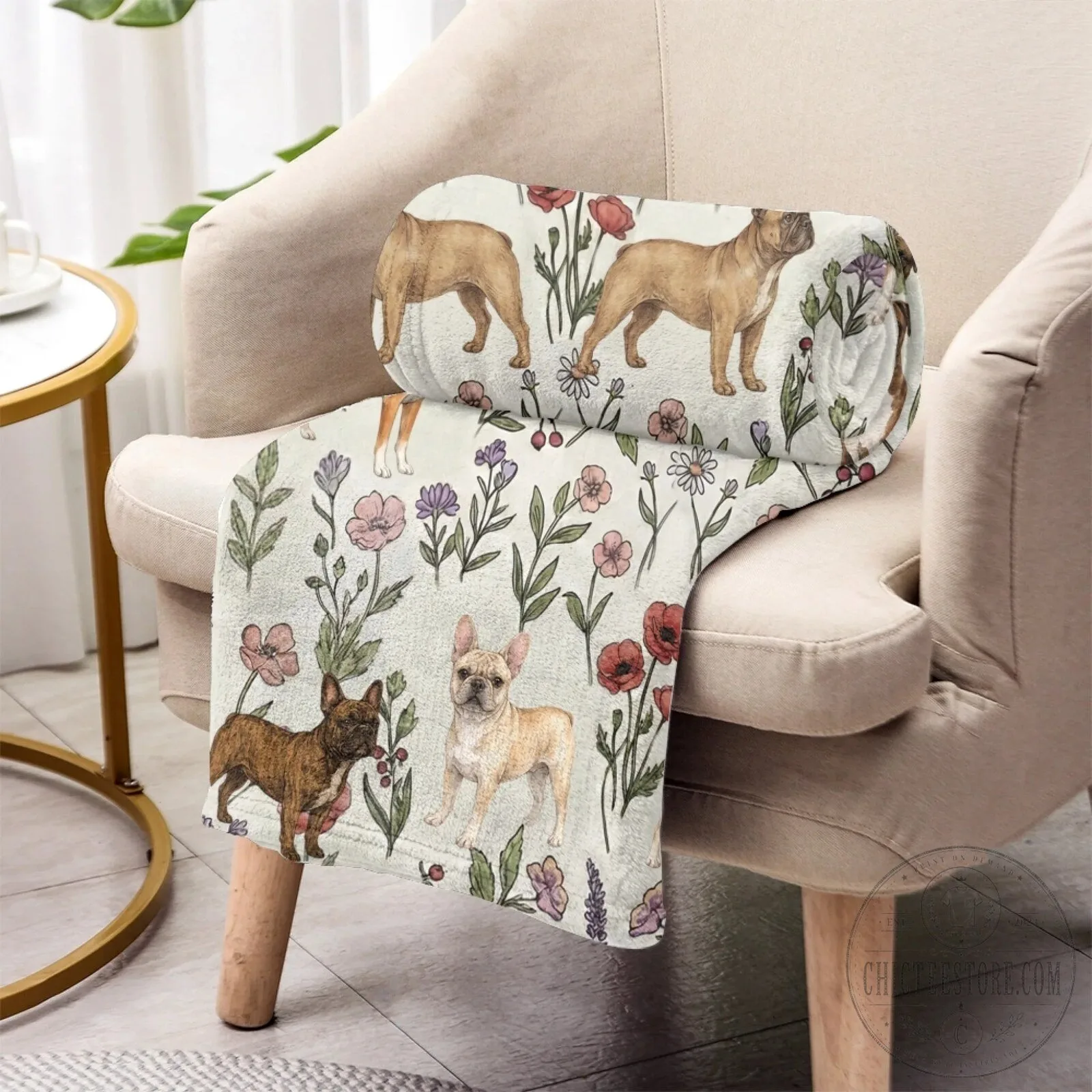 Boxer Dog Floral Pattern Cozy Soft Fleece Throw Blanket 20 Boxer Dog Floral Pattern Cozy Soft Fleece Throw Blanket