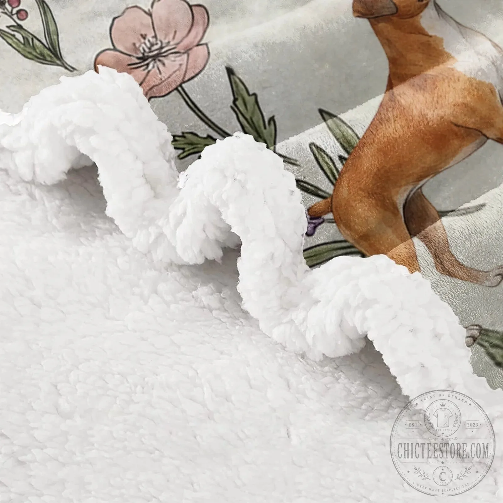 Boxer Dog Floral Pattern Cozy Soft Fleece Throw Blanket 26 Boxer Dog Floral Pattern Cozy Soft Fleece Throw Blanket