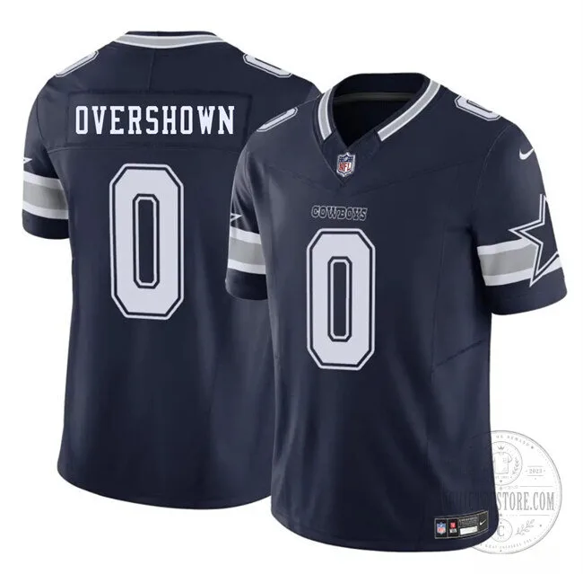 Dallas Cowboys Football DeMarvion Overshown Number 0 Navy Blue Game Jersey 1 Dallas Cowboys Football DeMarvion Overshown Number 0 Navy Blue Game Jersey