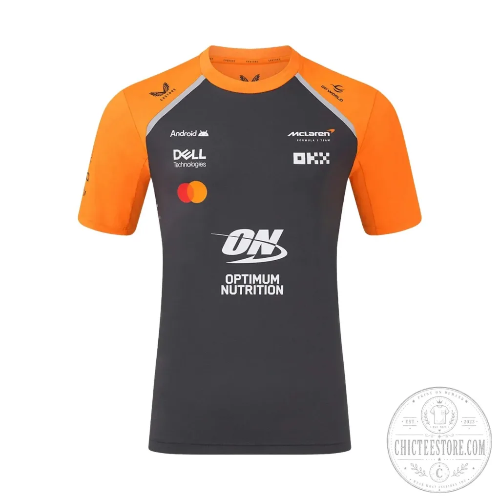 McLaren Formula 1 Team Dark Mode Performance T-Shirt McLaren Formula 1 Team Dark Mode Performance T-Shirt