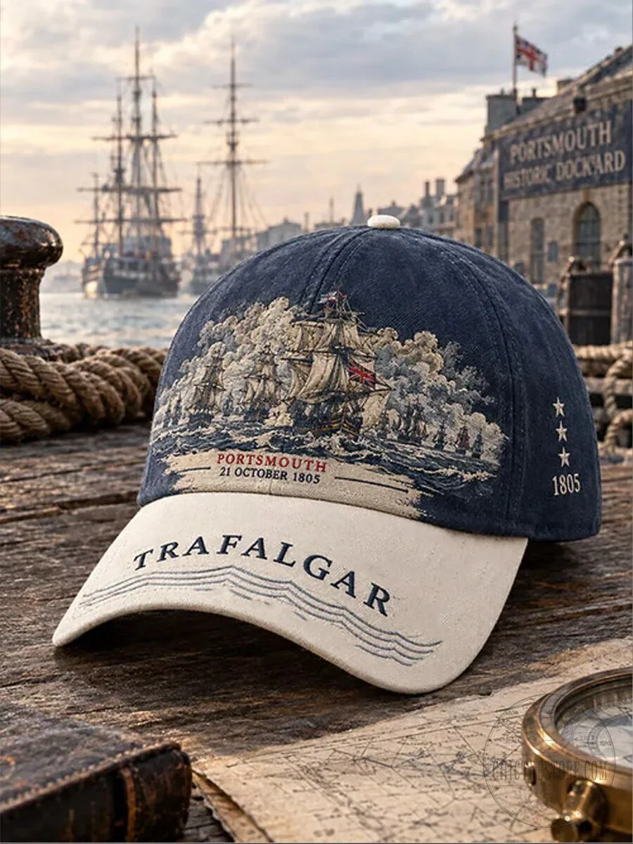 Trafalgar Day Portsmouth 1805 Battle Commemorative Cap Hat