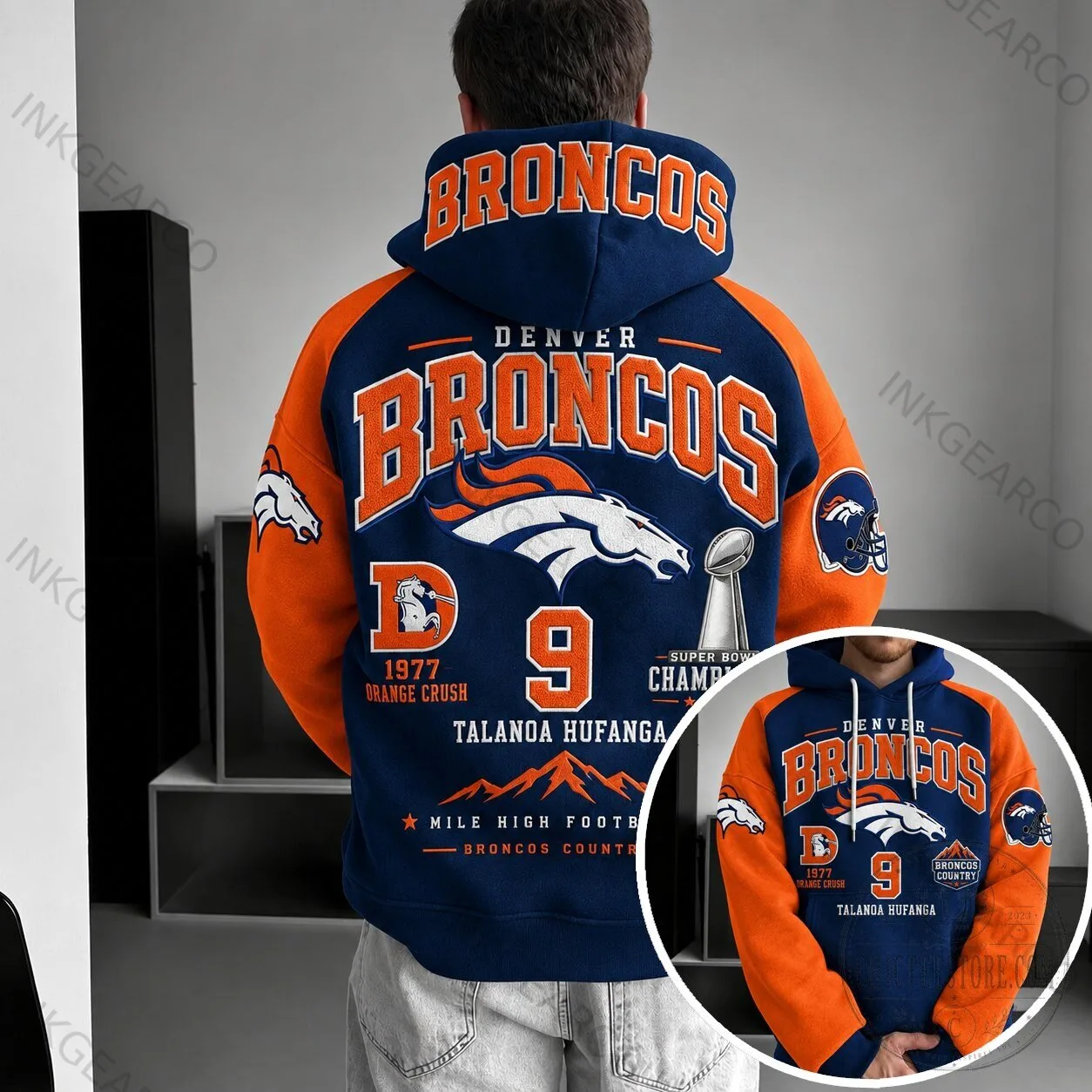 Denver Broncos Football Team Super Bowl Champions Hoodie 6 Denver Broncos Football Team Super Bowl Champions Hoodie