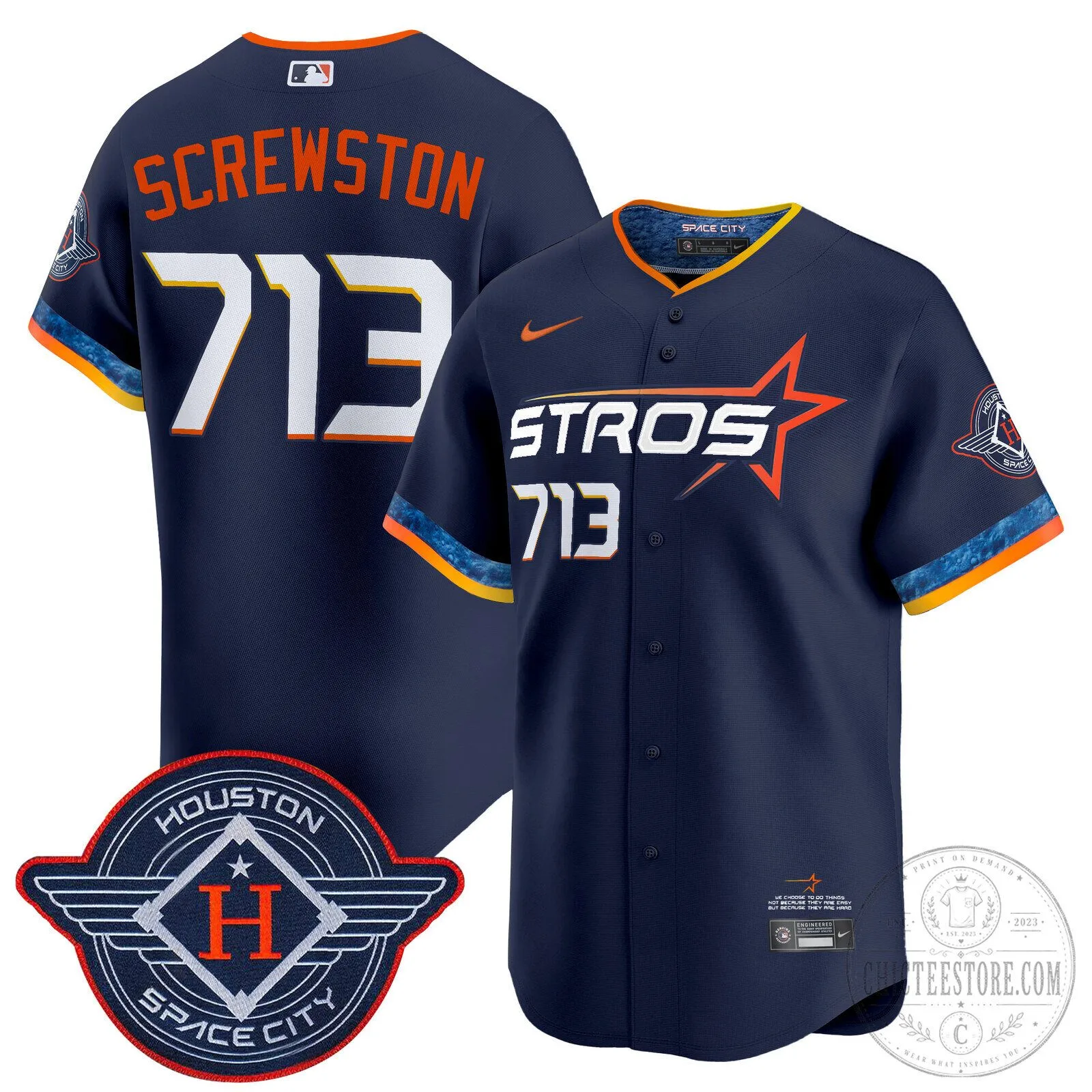 Houston Astros Carlos Correa White 2025 City Connect Vapor Premier Limited Baseball Jersey 53 Houston Astros Carlos Correa White 2025 City Connect Vapor Premier Limited Baseball Jersey