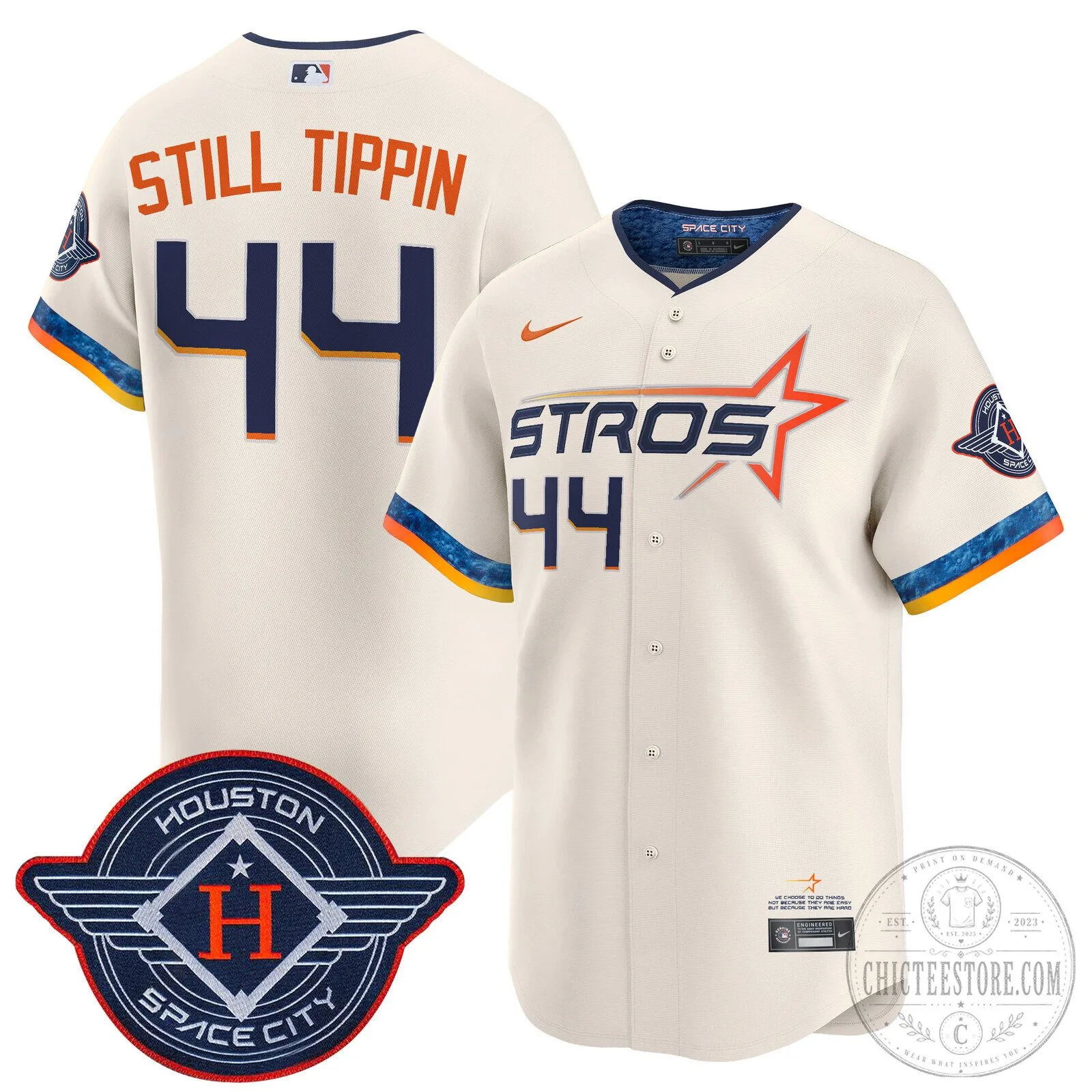 Houston Astros Carlos Correa White 2025 City Connect Vapor Premier Limited Baseball Jersey 63 Houston Astros Carlos Correa White 2025 City Connect Vapor Premier Limited Baseball Jersey