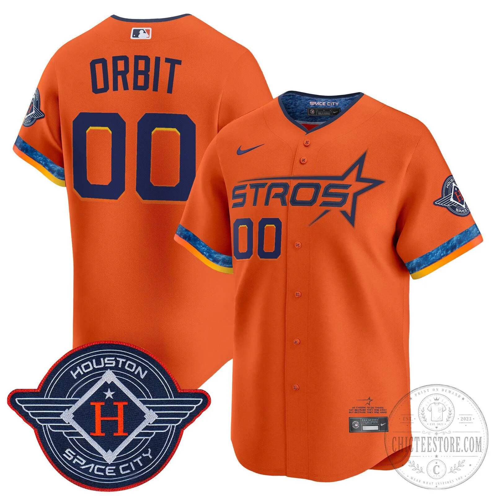 Houston Astros Carlos Correa White 2025 City Connect Vapor Premier Limited Baseball Jersey 70 Houston Astros Carlos Correa White 2025 City Connect Vapor Premier Limited Baseball Jersey
