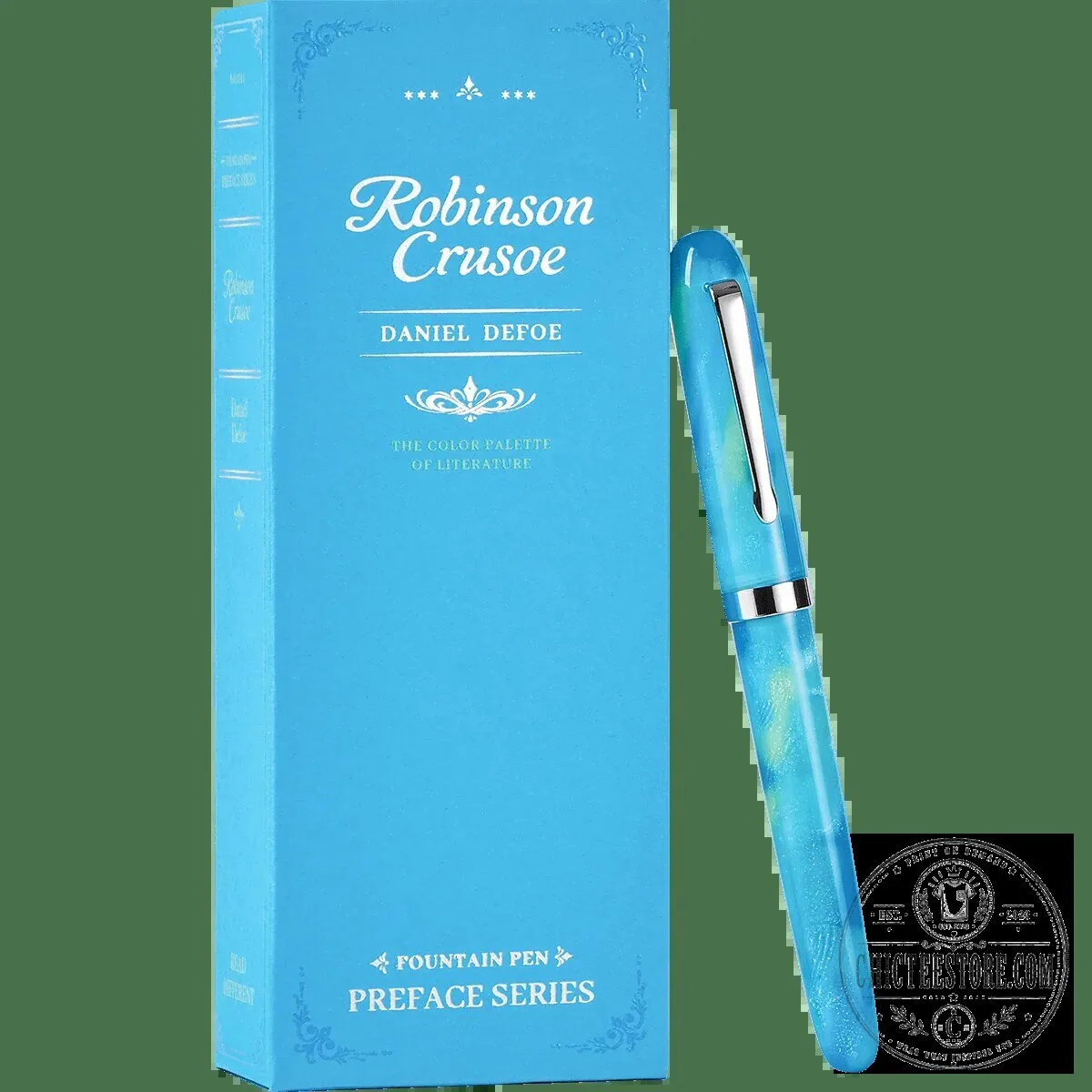 Robinson Crusoe Daniel Defoe Literature Series Fountain Pen