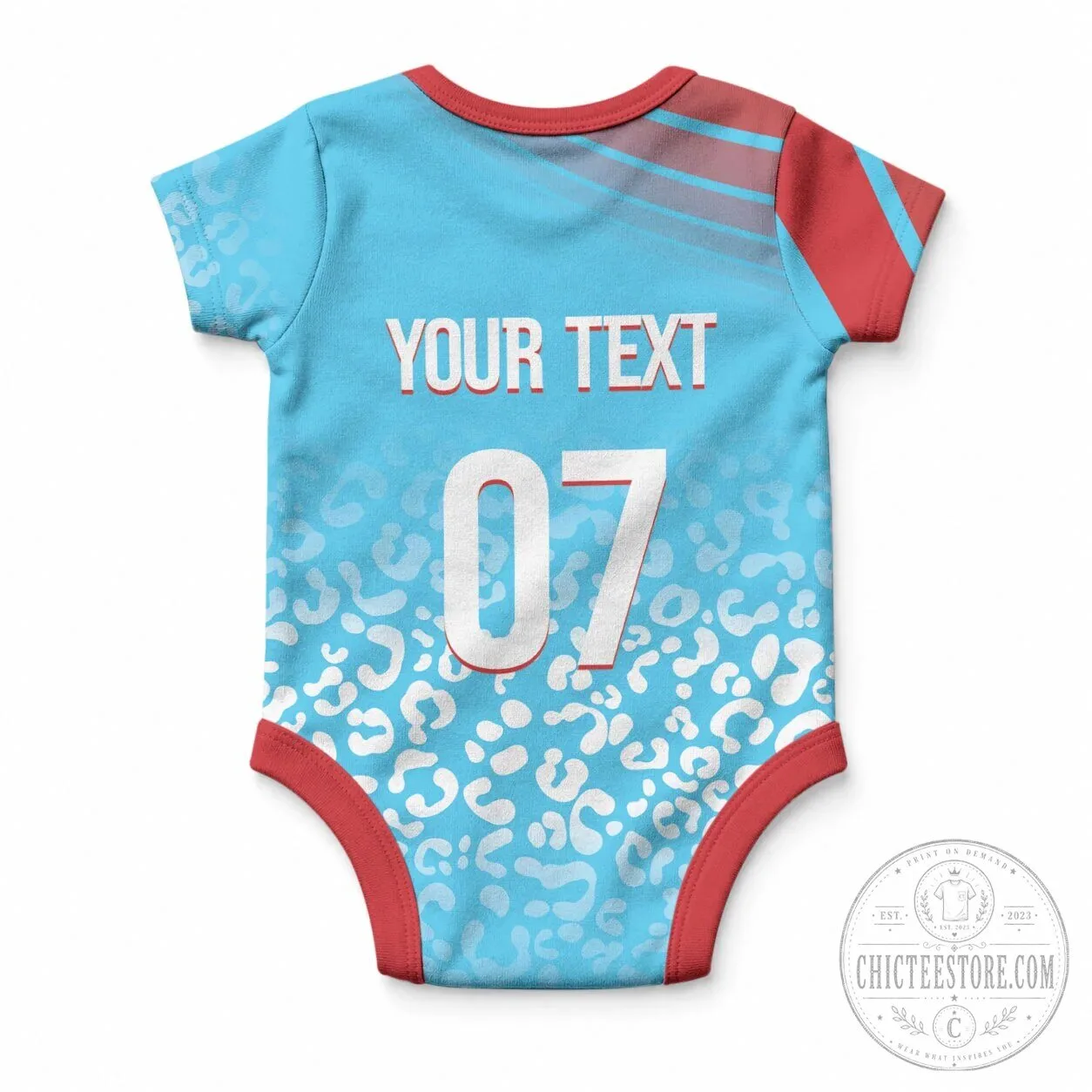 Democratic Republic of Congo World Cup 2026 Leopard Inspired Baby Romper 7 Democratic Republic of Congo World Cup 2026 Leopard Inspired Baby Romper