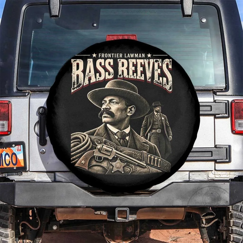 Bass Reeves Frontier Lawman Spare Tire Cover